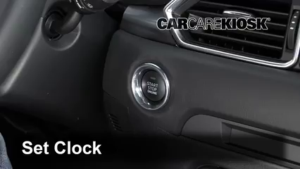 2019 Mazda CX-5 Touring 2.5L 4 Cyl. Reloj Fijar hora de reloj